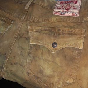 True Religion Jeans size 36 camo
